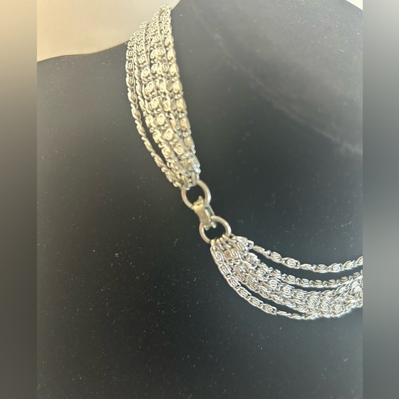 Vintage Sarah Coventry 8-Strand Snail Chain - Picture 3 of 4